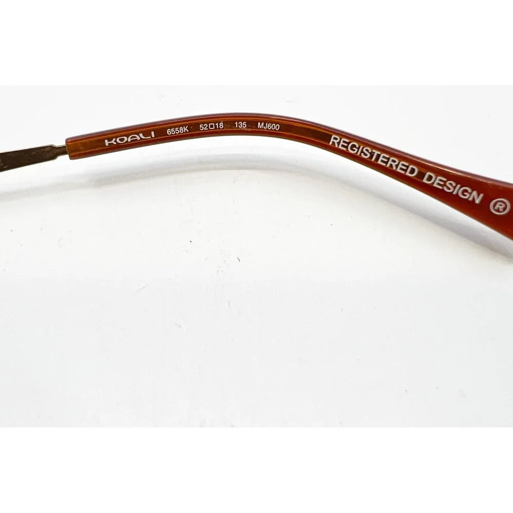 Morel Koali Eyeglasses Women Brown Filigree 6558K 52-18-135
